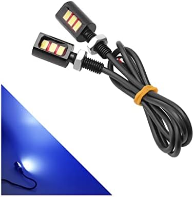 HİPOPY plaka lambası, 2 ADET 12 V 3-SMD 2835 cips Su geçirmez vidalı cıvata led ışık/Lamba Çoğu otomobil, araç, motosiklet,