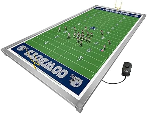 Tudor Oyunları Dallas Cowboys NFL Ultimate Elektrikli Futbol Takımı-Şap Çerçevesi, 48 x 24 Saha