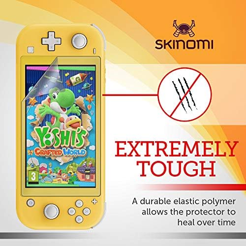 Skinomi Mat Ekran Koruyucu ile Uyumlu Nintendo Anahtarı Lite (5.5 inç, 2019) (2'li paket) parlama Önleyici Mat Cilt