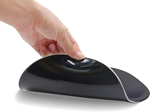 Bilek desteği ile ZENGİN ergonomik Mouse Pad,bilgisayar dizüstü ve Mac için kaymaz kauçuk taban,ev, ofis ve seyahat