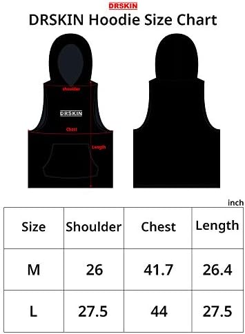 DRSKIN 2 veya 1 Paket erkek Kapşonlu Tankı Üstleri Vücut Geliştirme Kas Kesim T Shirt Kolsuz Spor Eğitimi Hoodies