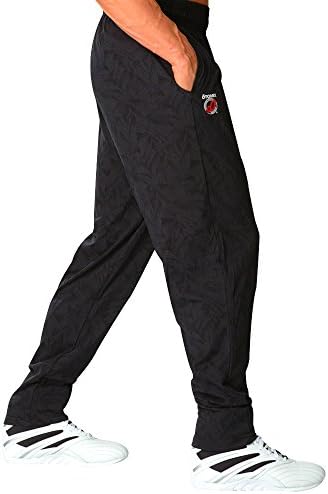 Otomix Erkek %100 Pamuk Düz Renk Bol Vücut Geliştirme egzersiz pantolonları