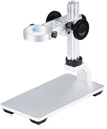 YHUA G600 Alüminyum Alaşımlı stand braketi Tutucu Kaldırma Desteği Dijital Mikroskop için USB Mikroskop (Renk: Alüminyum