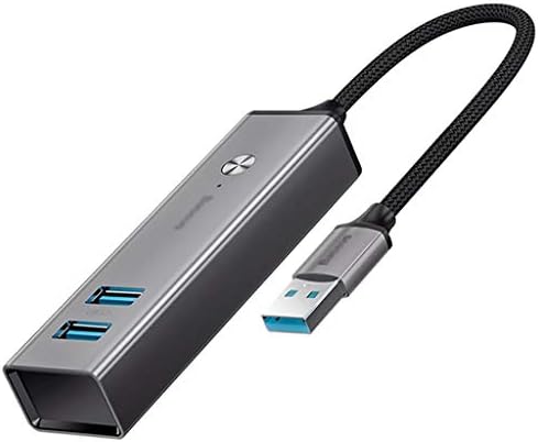 JAHH USB Hub USB 3.0 Tip C Hub Splitter, Çoklu Arayüz Evrensel USB Splitter bire Dört Adaptörü 3.0 Yüksek Hızlı Tip-c