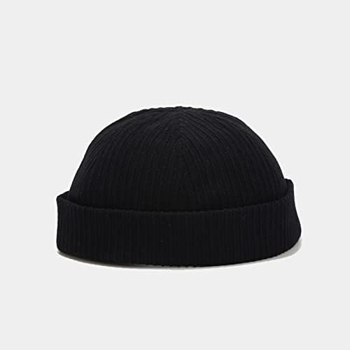 Örgü Bere Şapka Slouchyfor Erkekler / Kadınlar Kış Sahte Kabarık Hip Hop Şapkalar Kadınlar Açık Sıcak Şapka Yumuşak