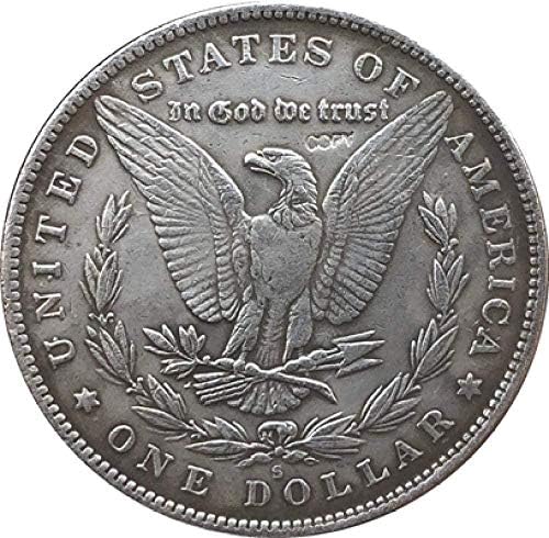 Mücadelesi Coin 1881-S ABD Morgan Dolar Paraları Kopya Kopya Süsler Koleksiyonu Hediyeler Sikke Koleksiyonu