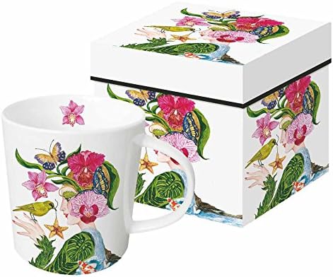Paperproducts Design Hediye Kutusunda 603374 Kupa, 1 Adet (1'li Paket), La Flora