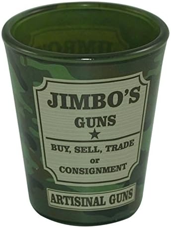 SADECE FUNKY South Park Jimbo'nun Silahları 1.5 oz Camo Shot Glass