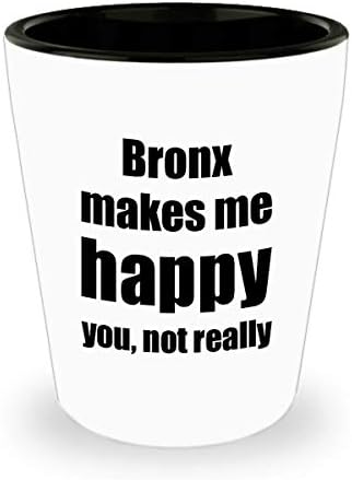 Bronx Kokteyl Shot Cam Sevgilisi Fan Komik Hediye Fikri Arkadaş İçin Alkol Karışık İçecek Likör 1.5 Oz Shotglass