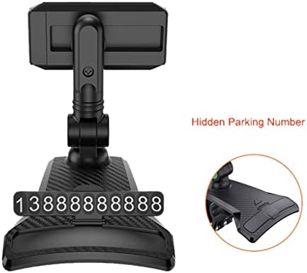 CCBUY Destek Araba telefon tutucu Pano cep telefonu Kolay sabitleme kıskacı Telefon Numarası Evrensel Braket (Renk: