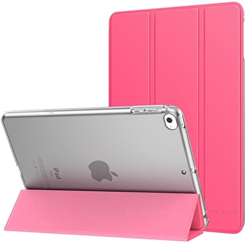 MoKo Kılıf Fit Yeni iPad Mini 5 2019 / Mini 4 2015 (5. / 4. Nesil 7.9 inç), Yarı Saydam Buzlu Arka Koruyuculu İnce