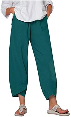 Xiloccer Golf Pantolon Kadınlar Katı Yaz pamuklu pantolonlar için %100 % Pamuk Parti Günlük ve Kadın için