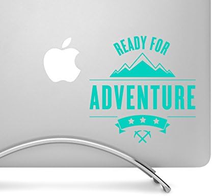 Maceraya Hazır - 5 Uzun Kesim Vinil Nane Çıkartması-MacBook, Dizüstü Bilgisayar, Tablet, araba ve Daha Fazlası için!