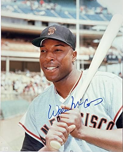Willie McCovey İmzalı 8x10 Beyzbol Fotoğrafı (Beckett) - İmzalı MLB Fotoğrafları