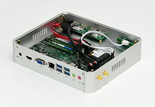Yeni Kaby Göl i3 7100U Mini pc Fansız bilgisayar masaüstü bilgisayar HTPC ile 8G DDR3 256G SSD Desteği Windows/Linux