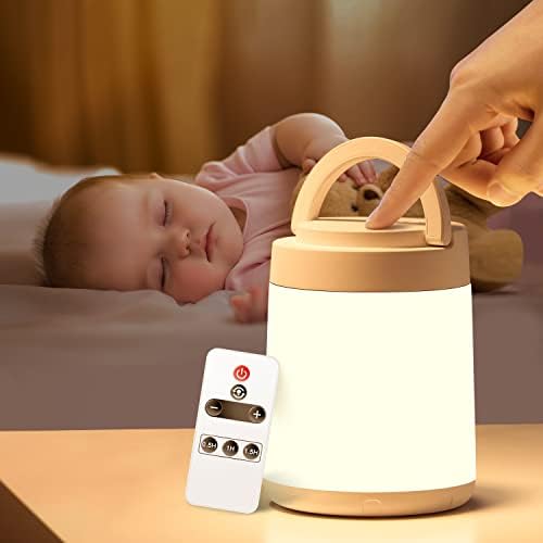 Bir Yangın Bebek Gece Lambası Çocuk Gece Lambası, Çocuklar için 10 Renk Kısılabilir Gece Lambası Lambası, Şarj Edilebilir