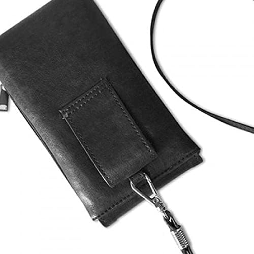 Origa Kaplan Geometrik Şekil Telefon Cüzdan çanta Asılı Cep Kılıfı Siyah Cep