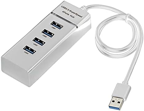 WJCCY USB3. 0 Genişletici Çok Portlu USB 1 ila 4 Kablo Adaptörü Dizüstü Hub Yerleştirme istasyonu 5Gbps Veri İletim