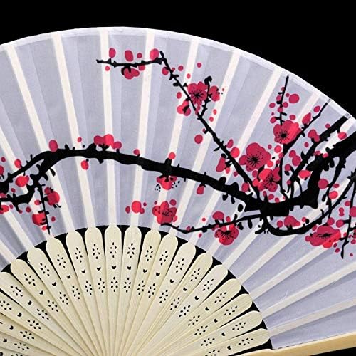 PULABOBeautiful yelpaze kimono erik çiçeği Japon tarzı fanlar sıcak yaz hediyeler festivali dekorasyon yaz etkinlikleri