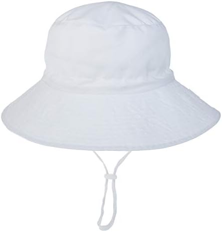 Zando Bebek Kız güneş şapkası Bebek Yaz Şapka UPF 50 + Güneş koruma kapağı Geniş Ağız Kova Şapka Bebek Kız Erkek