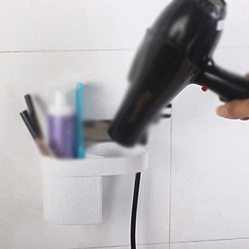 BKDFD Punch-Ücretsiz Saç Kurutma Makinesi Raf, Depolama Banyo Saç Kurutma Makinesi Raf Duvar Asılı Banyo Raf Saç