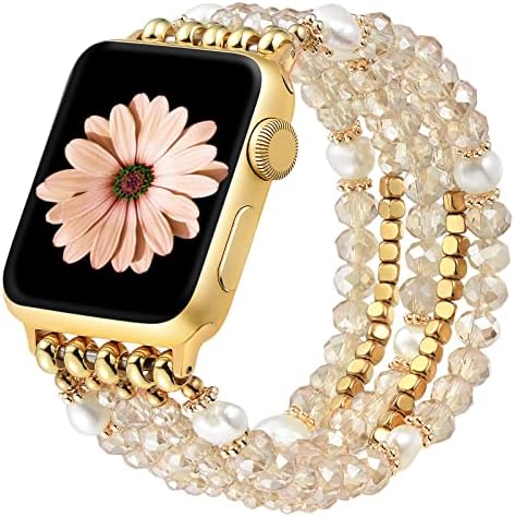 fastgo Bantları ile Uyumlu Apple Watch Bilezik, kadın Şık Kayış İwatch Serisi SE SE2 8 7 6 5 4 3 2 1