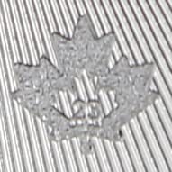 2023 Nane İşareti Yok Lot (5) 1 oz Kanada Akçaağaç Yaprağı Gümüş Milyar Sikke Orijinallik Sertifikaları ile Parlak