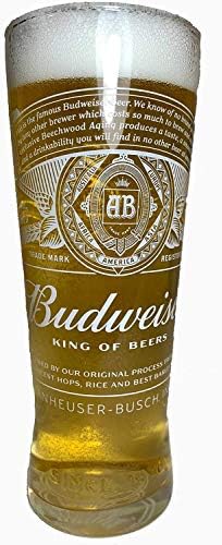 Resmi Budweiser 2020 Çekirdekli (Biraların Kralı) Bira Bardağı-1 Bardak