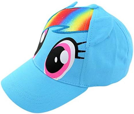 Hasbro Kızlar beyzbol şapkası, Benim Küçük Midilli Ayarlanabilir Çocuk Şapkası 4-7 Yaş için