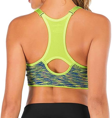 Spor Sütyen Kadınlar için Yüksek Darbe Yoga Koşu Dikişsiz spor salonu için üst giyim Spor Yelek 2 Paket