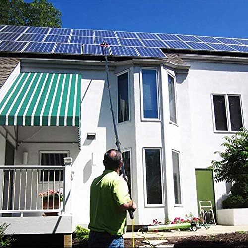 WDLWUJİN Temizleme Fotovoltaik ve Güneş Panelleri, 3.6-11M Yıkama Seti Ekipmanları Kamyon Camları için Uzatma Direği