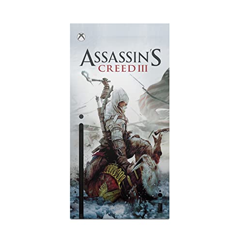 Kafa Kılıfı Tasarımları Resmi Lisanslı Assassin's Creed Oyun Kapağı III Grafik Mat Vinil Yapışkan Oyun Kaplaması