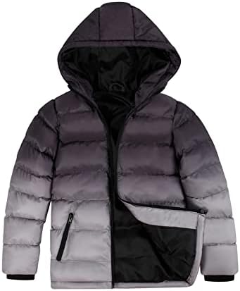 PAZAR GÜL erkek kışlık mont Kapşonlu balon ceket Su Geçirmez sıcak Çocuklar Dış Giyim