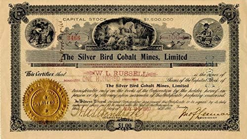 Gümüş Kuş Kobalt Madenleri, Sınırlı