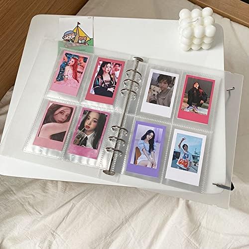 A5 Fotocard Bağlayıcı DIY Fotocard Toplamak Kitap Idol Polaroid Albümü Karalama Defteri Kpop Fotoğraf Albümü günlük