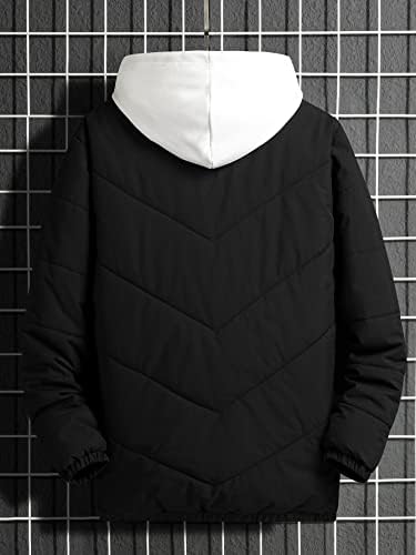 Erkekler için Ceketler - Kapüşonsuz Erkek Düz Fermuarlı Kirpi Mont (Renk: Siyah, Beden: Küçük)