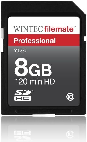 8GB Sınıf 10 SDHC Yüksek Hızlı Hafıza Kartı Panasonic Kamera Lumix DMC-LZ10 ZS3. HD kalitesinde yüksek hızlı sürekli