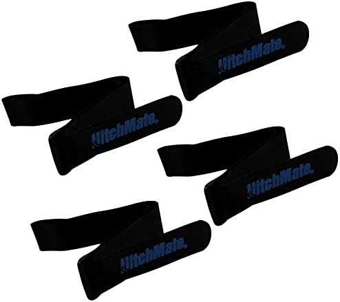 4pk Heininger Hitchmate Takviyeli Çok Kullanımlı Sabitleme Hızlı Kayışları-Siyah