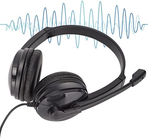 Hilitand oyun Kulaklığı, Gürültü Önleyici Mikrofonlu Kulak Üstü Oyun Kulaklıkları, Stereo Bas Ses, Yumuşak Bellek