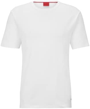 HUGO erkek Düzenli Fit Ekip Boyun kısa kollu tişört