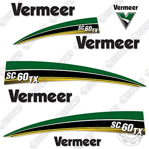 Vermeer SC 60 TX Güdük Öğütücü Çıkartma Kiti