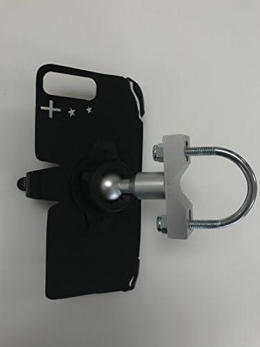SlipGrip U-Cıvata Bisiklet Tutucu için Apple iPhone 8 Artı Kullanarak Evutec Karbon Sİ Serisi Kılıf