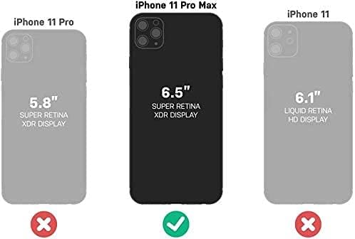 OtterBox Simetri Serisi iPhone için Kılıf 11 PRO MAX (11 / 11 Pro DEĞİL) Perakende Olmayan Ambalaj-Siyah