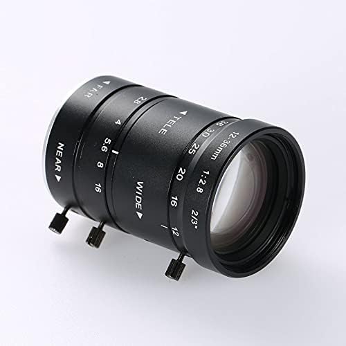 BINGFANG-W Mikroskoplar 10MP 12-36mm F2. 8-F16 CCTV Endüstriyel yakınlaştırmalı mikroskop Lens Büyük Görünüm Yüksek