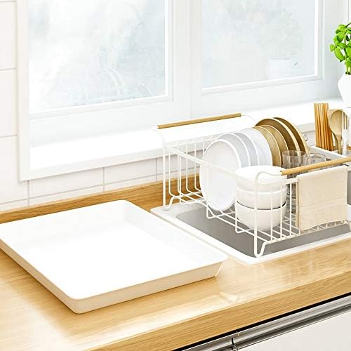 JAHH mutfak düzenleyici Depolama Süzgeç Kurutma Plakası Raf Lavabo Malzemeleri Bıçak ve Çatal Konteyner