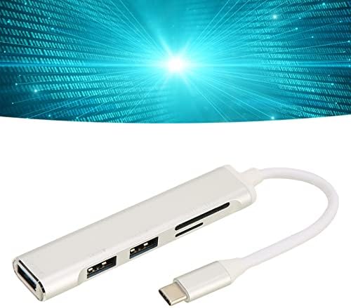 plplaaoo UUSB C Hub, USB Hub, USB Adaptörü, SB 3.0 Hub 5 in 1 USB Bağlantı Noktası Genişletici Çok Fonksiyonlu USB