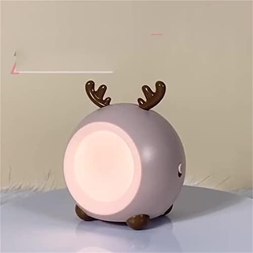 ZJHYXYH tavşan gece Lambası Sevimli ayı Hayvan masa lambası Yeni Yıl Noel Çocuklar Bebek Hediye yatak Odası Başucu
