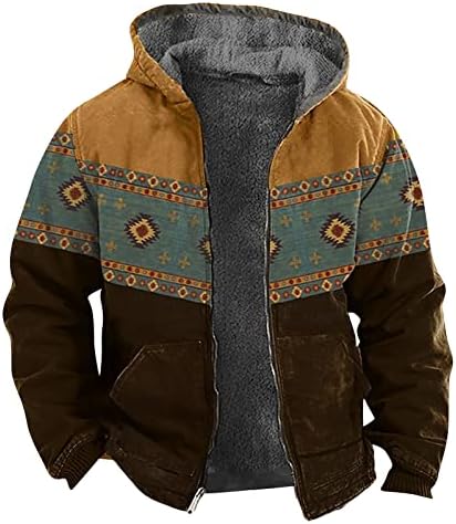 Ceketler Erkekler için Rahat Baskı Uzun Kollu Fermuar Kazak Kalın Pamuklu Takım Elbise kışlık ceketler