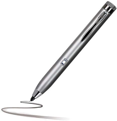 Broonel Gümüş Mini Güzel Nokta Dijital aktif iğneli kalem ile Uyumlu Fusion5 14.1 Full HD Windows 10 Dizüstü Bilgisayar