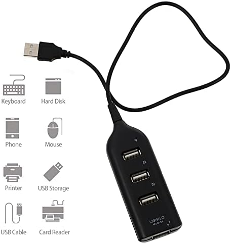 SOLUSTRE USB Adaptörü USB A Hub USB 2. 0 USB 4 hub USB 2. 0 4 Bağlantı noktalı hub 4 Bağlantı Noktalı USB hub Hub